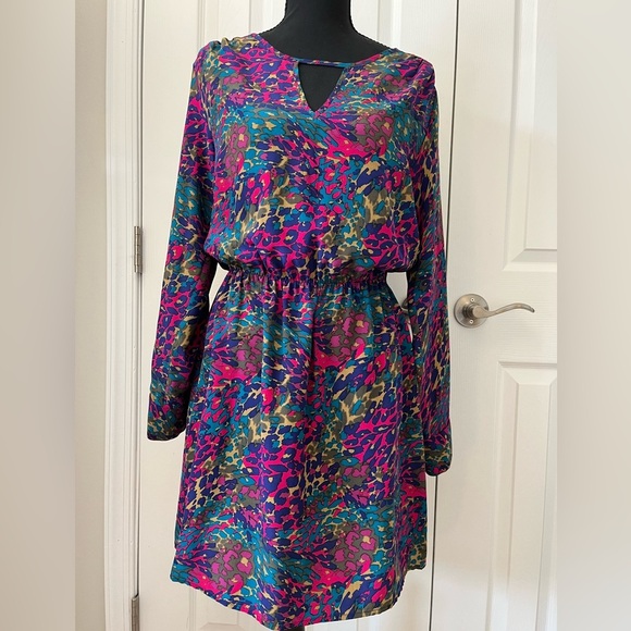 Britt Ryan Dresses & Skirts - Britt Ryan Silk Printed Dress Size Small EUC